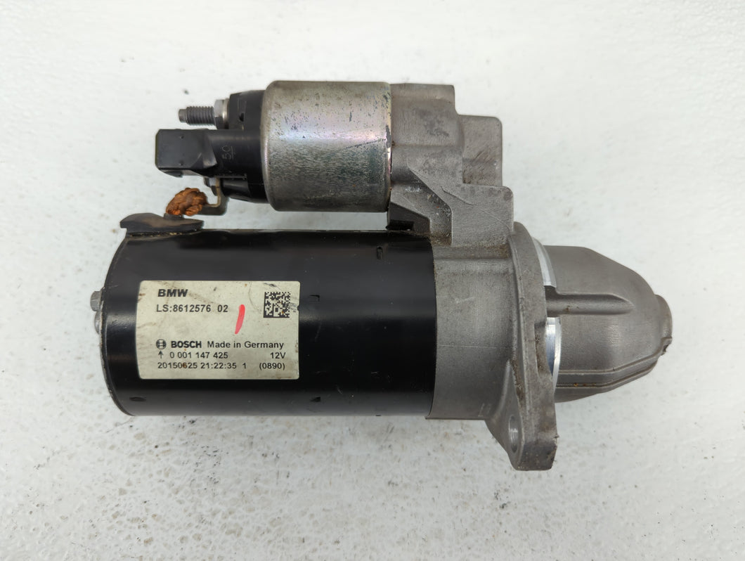 2012-2015 Bmw X1 Car Starter Motor Solenoid OEM P/N:8612576 02 Fits 2012 2013 2014 2015 2016 2017 2018 OEM Used Auto Parts