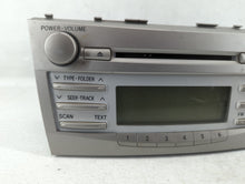 2010-2011 Toyota Camry Radio AM FM Cd Player Receiver Replacement P/N:86120-06480 Fits 2010 2011 OEM Used Auto Parts