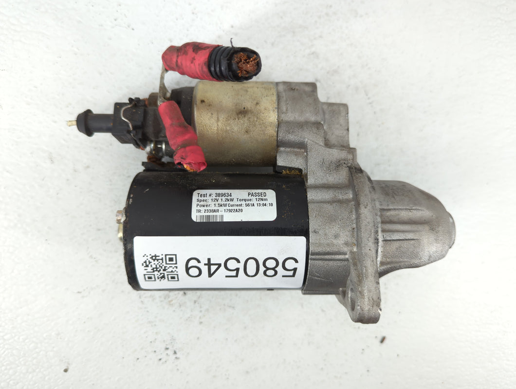 2007-2011 Bmw 328i Car Starter Motor Solenoid OEM P/N:2338AR-17922A20 389634 Fits 2005 2006 2007 2008 2009 2010 2011 OEM Used Auto Parts