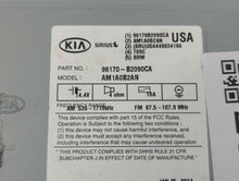 2014-2016 Kia Soul Radio AM FM Cd Player Receiver Replacement P/N:96170-B2090CA Fits 2014 2015 2016 OEM Used Auto Parts