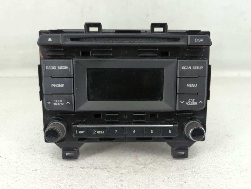 2015 Hyundai Sonata Radio AM FM Cd Player Receiver Replacement P/N:96170-C20004X Fits OEM Used Auto Parts