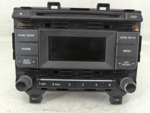 2015 Hyundai Sonata Radio AM FM Cd Player Receiver Replacement P/N:96170-C20004X Fits OEM Used Auto Parts