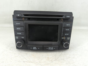 2014-2015 Hyundai Sonata Radio AM FM Cd Player Receiver Replacement P/N:96180-3Q8004X Fits 2014 2015 OEM Used Auto Parts