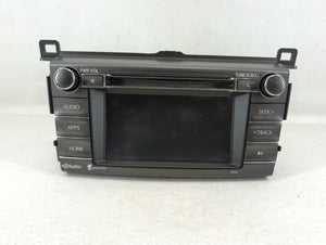 2014-2015 Toyota Rav4 Radio AM FM Cd Player Receiver Replacement P/N:86140-0R100 Fits 2014 2015 OEM Used Auto Parts