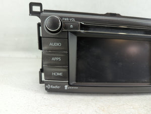 2014-2015 Toyota Rav4 Radio AM FM Cd Player Receiver Replacement P/N:86140-0R100 Fits 2014 2015 OEM Used Auto Parts