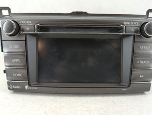 2014-2015 Toyota Rav4 Radio AM FM Cd Player Receiver Replacement P/N:86140-0R100 Fits 2014 2015 OEM Used Auto Parts