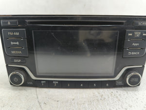 2016 Nissan Sentra Radio AM FM Cd Player Receiver Replacement P/N:28185 4AF1A Fits OEM Used Auto Parts