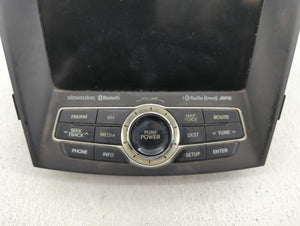 2012 Hyundai Sonata Radio AM FM Cd Player Receiver Replacement P/N:96560-3Q0054X Fits OEM Used Auto Parts