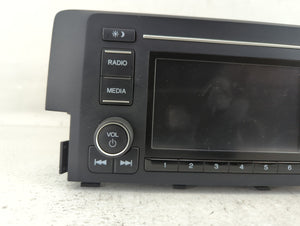 2019-2021 Honda Civic Radio AM FM Cd Player Receiver Replacement P/N:39100-TBA-A41 Fits 2019 2020 2021 OEM Used Auto Parts