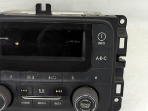 2013 Dodge Ram 1500 Radio AM FM Cd Player Receiver Replacement P/N:P68137114AF Fits OEM Used Auto Parts