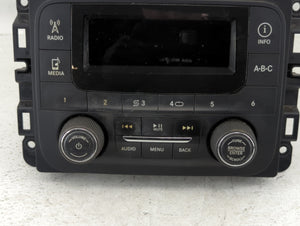 2013 Dodge Ram 1500 Radio AM FM Cd Player Receiver Replacement P/N:P68137114AF Fits OEM Used Auto Parts