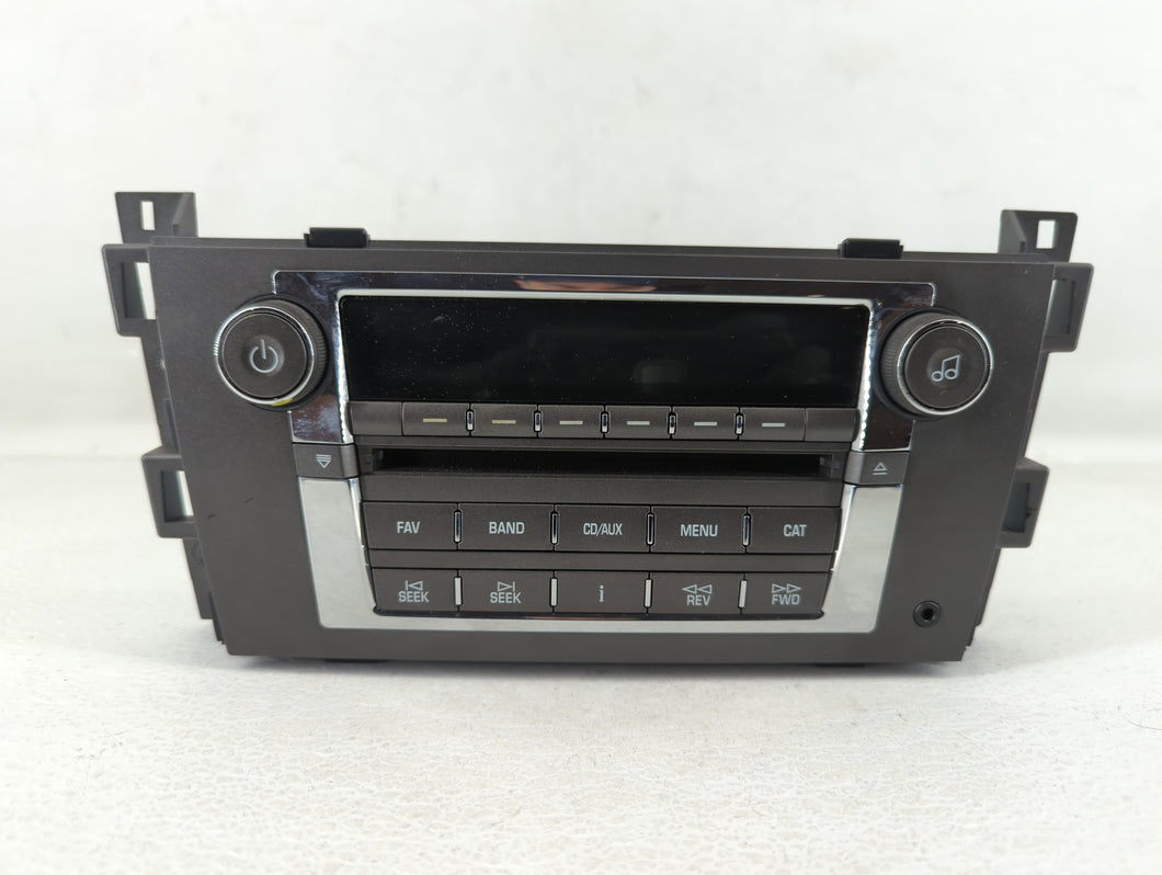 2008-2011 Cadillac Dts Radio AM FM Cd Player Receiver Replacement P/N:25849389 Fits 2008 2009 2010 2011 OEM Used Auto Parts