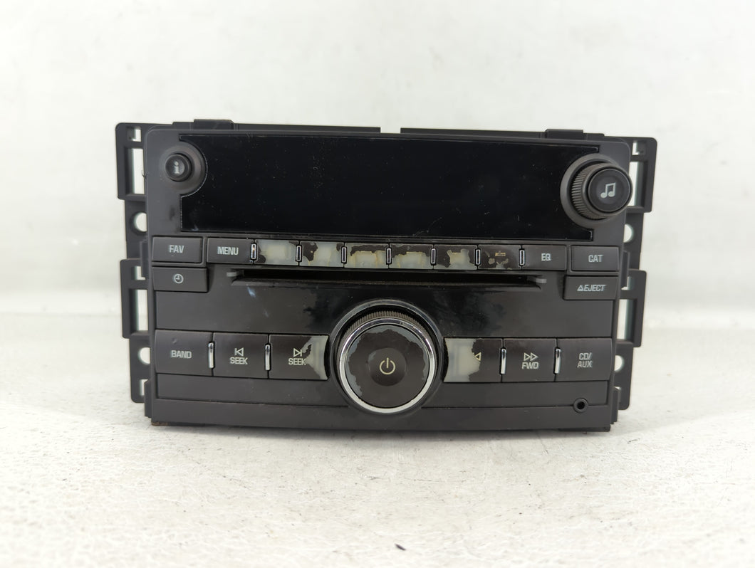 2009-2010 Pontiac G5 Radio AM FM Cd Player Receiver Replacement P/N:25834576 Fits 2009 2010 OEM Used Auto Parts