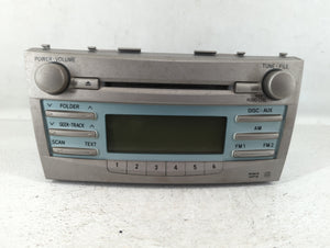 2007-2009 Toyota Camry Radio AM FM Cd Player Receiver Replacement P/N:86120-06181 Fits 2007 2008 2009 OEM Used Auto Parts