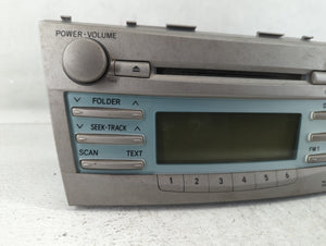 2007-2009 Toyota Camry Radio AM FM Cd Player Receiver Replacement P/N:86120-06181 Fits 2007 2008 2009 OEM Used Auto Parts