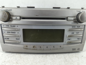 2010-2011 Toyota Camry Radio AM FM Cd Player Receiver Replacement P/N:86120-06480 Fits 2010 2011 OEM Used Auto Parts