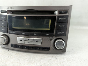 2012-2014 Subaru Legacy Radio AM FM Cd Player Receiver Replacement P/N:86201AJ61A Fits 2012 2013 2014 OEM Used Auto Parts