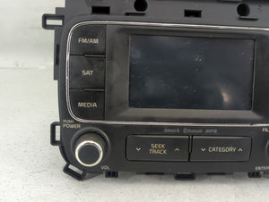 2014-2016 Kia Forte Radio AM FM Cd Player Receiver Replacement P/N:96160-A7100WK Fits 2014 2015 2016 OEM Used Auto Parts