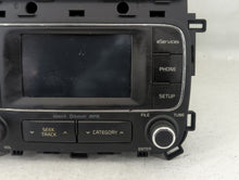 2014-2016 Kia Forte Radio AM FM Cd Player Receiver Replacement P/N:96160-A7100WK Fits 2014 2015 2016 OEM Used Auto Parts