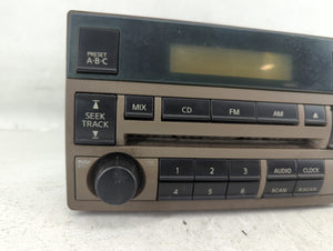 2005-2006 Nissan Altima Radio AM FM Cd Player Receiver Replacement P/N:28185 ZB10C 28185 ZB00C Fits 2005 2006 OEM Used Auto Parts