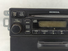 2001-2002 Honda Accord Radio AM FM Cd Player Receiver Replacement Fits 2001 2002 OEM Used Auto Parts