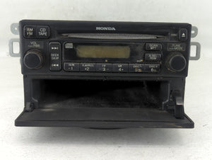 2001-2002 Honda Accord Radio AM FM Cd Player Receiver Replacement Fits 2001 2002 OEM Used Auto Parts