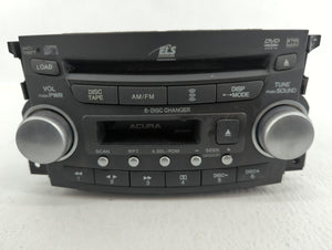 2004-2006 Acura Tl Radio AM FM Cd Player Receiver Replacement P/N:39100-SEP-A010 Fits 2004 2005 2006 OEM Used Auto Parts