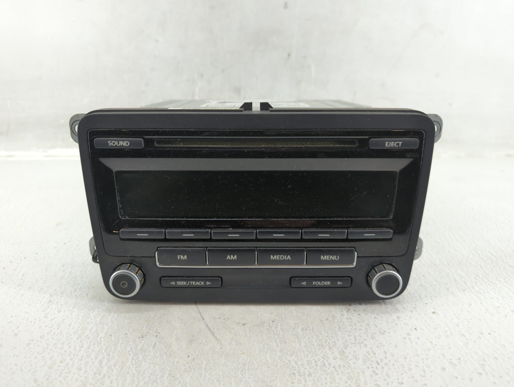 2012-2015 Volkswagen Passat Radio AM FM Cd Player Receiver Replacement P/N:1KO 035 164 D Fits 2011 2012 2013 2014 2015 2016 OEM Used Auto Parts