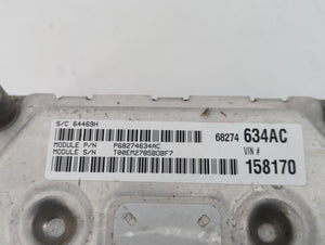 2016-2020 Dodge Journey PCM Engine Control Computer ECU ECM PCU OEM P/N:P68259127AA Fits Fits 2016 2017 2018 2019 2020 OEM Used Auto Parts