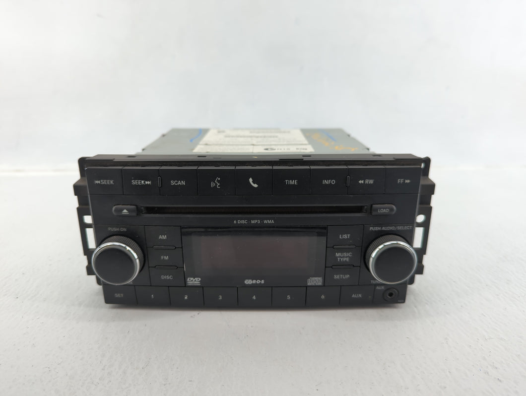 2009-2011 Volkswagen Routan Radio AM FM Cd Player Receiver Replacement P/N:68050442AC Fits 2009 2010 2011 OEM Used Auto Parts