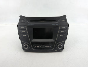 2013-2016 Hyundai Santa Fe Radio AM FM Cd Player Receiver Replacement P/N:96180-B89514X Fits 2013 2014 2015 2016 OEM Used Auto Parts