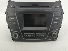 2013-2016 Hyundai Santa Fe Radio AM FM Cd Player Receiver Replacement P/N:96180-B89514X Fits 2013 2014 2015 2016 OEM Used Auto Parts