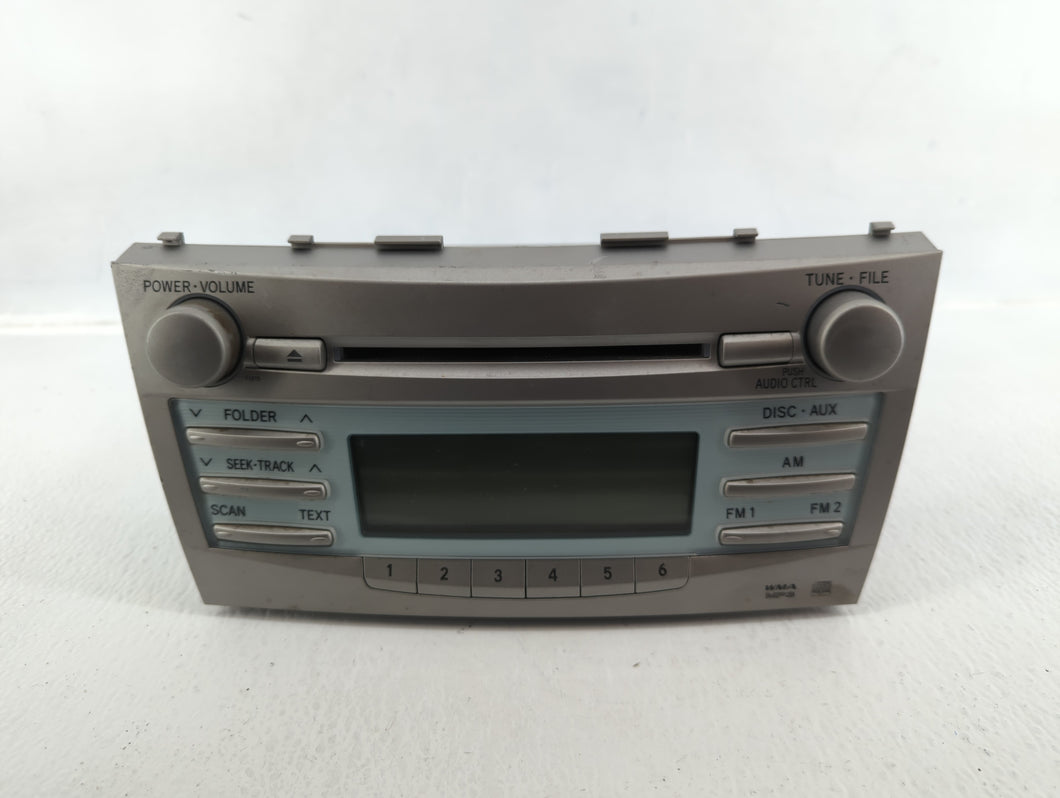 2007-2009 Toyota Camry Radio AM FM Cd Player Receiver Replacement P/N:86120-33890 Fits 2007 2008 2009 OEM Used Auto Parts