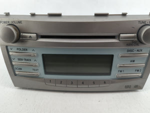 2007-2009 Toyota Camry Radio AM FM Cd Player Receiver Replacement P/N:86120-33890 Fits 2007 2008 2009 OEM Used Auto Parts