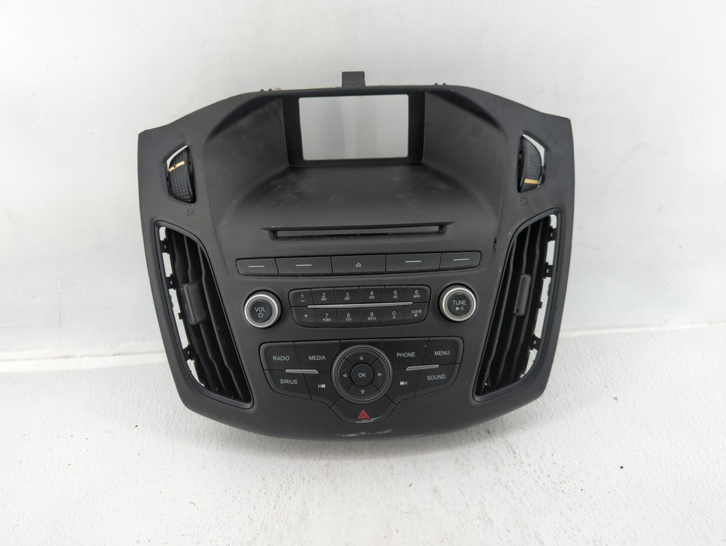 2015-2016 Ford Focus Radio AM FM Cd Player Receiver Replacement P/N:17011886-01 97902E85 Fits 2015 2016 OEM Used Auto Parts