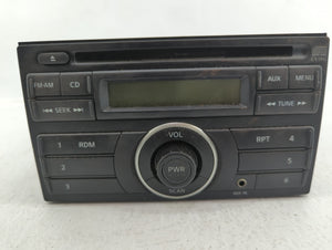 2012-2014 Nissan Versa Radio AM FM Cd Player Receiver Replacement P/N:28185 3AN0A Fits 2012 2013 2014 OEM Used Auto Parts