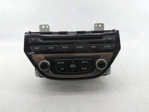 2013-2015 Hyundai Genesis Radio AM FM Cd Player Receiver Replacement P/N:96560-2M760YHG Fits 2013 2014 2015 OEM Used Auto Parts