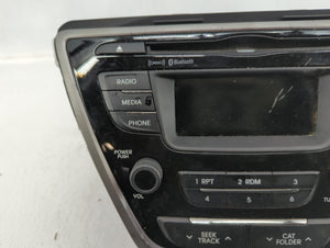 2013 Hyundai Elantra Radio AM FM Cd Player Receiver Replacement P/N:96170-3X165RA5 Fits OEM Used Auto Parts