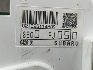 2015 Subaru Impreza Instrument Cluster Speedometer Gauges P/N:85013FJ620 85001FJ050 Fits OEM Used Auto Parts
