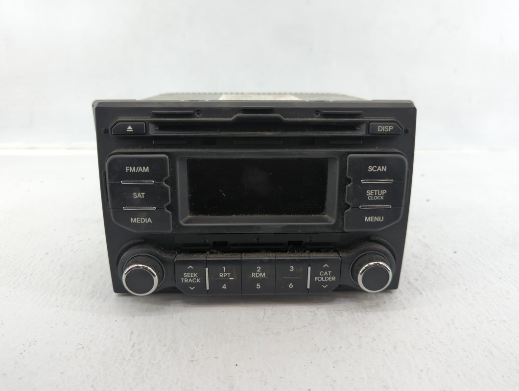 2012-2015 Kia Rio Radio AM FM Cd Player Receiver Replacement P/N:96170-1W900CA Fits 2012 2013 2014 2015 OEM Used Auto Parts