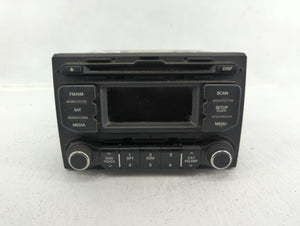 2012-2015 Kia Rio Radio AM FM Cd Player Receiver Replacement P/N:96170-1W900CA Fits 2012 2013 2014 2015 OEM Used Auto Parts