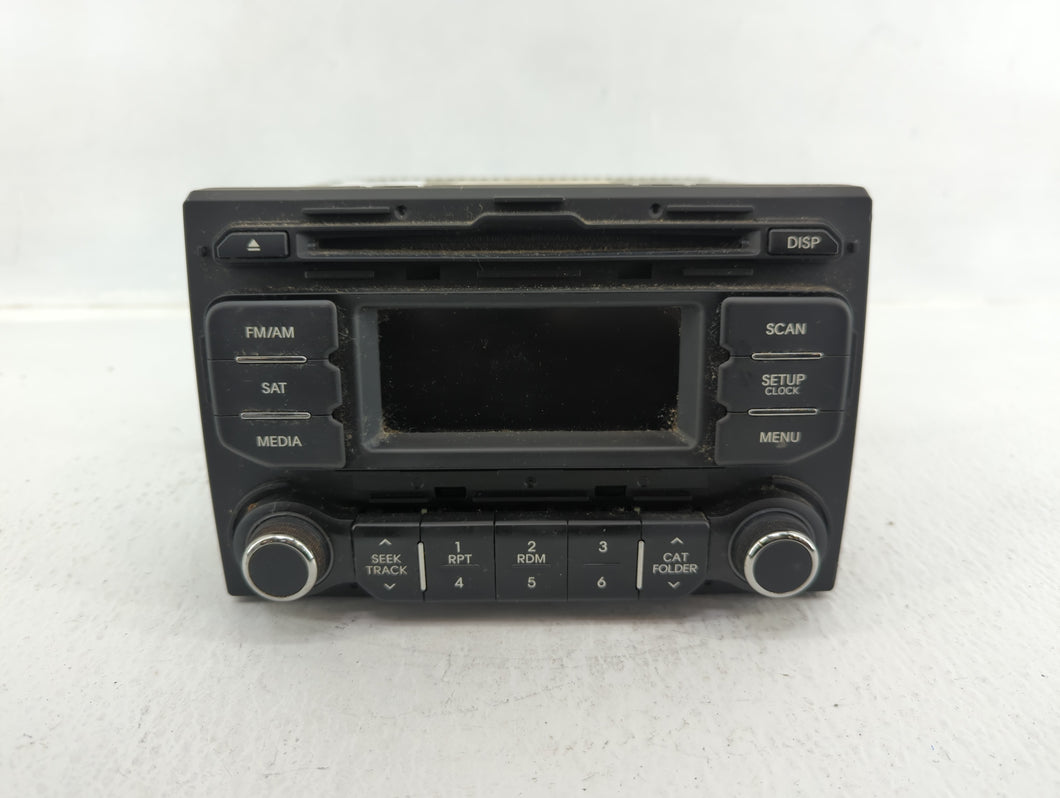 2012-2015 Kia Rio Radio AM FM Cd Player Receiver Replacement P/N:96170-1W900CA Fits 2012 2013 2014 2015 OEM Used Auto Parts