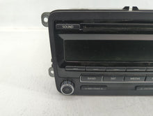 2014 Volkswagen Jetta Radio AM FM Cd Player Receiver Replacement P/N:1K0 035 164 F Fits 2013 2015 OEM Used Auto Parts