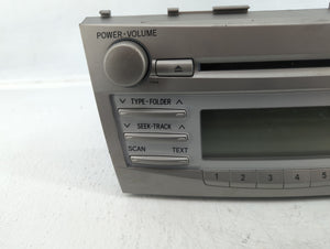 2010-2011 Toyota Camry Radio AM FM Cd Player Receiver Replacement P/N:86120-06480 Fits 2010 2011 OEM Used Auto Parts