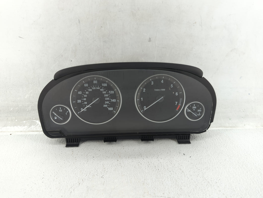 2012-2013 Bmw 528i Instrument Cluster Speedometer Gauges P/N:9280481-01 2232268-11 Fits 2011 2012 2013 OEM Used Auto Parts