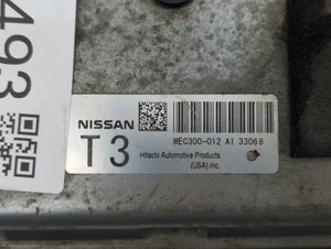 2011-2013 Nissan Altima PCM Engine Control Computer ECU ECM PCU OEM P/N:MEC300-012 A1 Fits Fits 2011 2012 2013 OEM Used Auto Parts