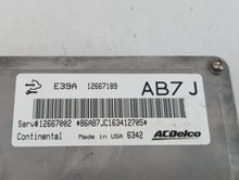 2017 Chevrolet Equinox PCM Engine Control Computer ECU ECM PCU OEM P/N:12667002 12667189 Fits Fits 2018 2019 2020 OEM Used Auto Parts