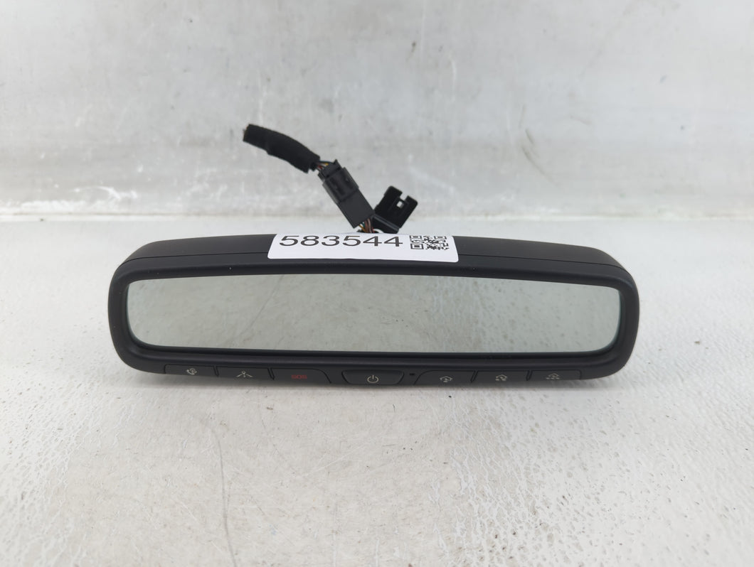 2017 Genesis G80 Interior Rear View Mirror Replacement OEM P/N:E11026666 Fits 2011 2012 2013 2014 2015 2016 2018 2019 2020 OEM Used Auto Parts