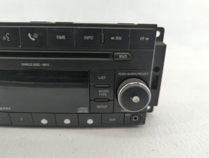 2008 Jeep Wrangler Radio AM FM Cd Player Receiver Replacement P/N:P05064411AD Fits OEM Used Auto Parts