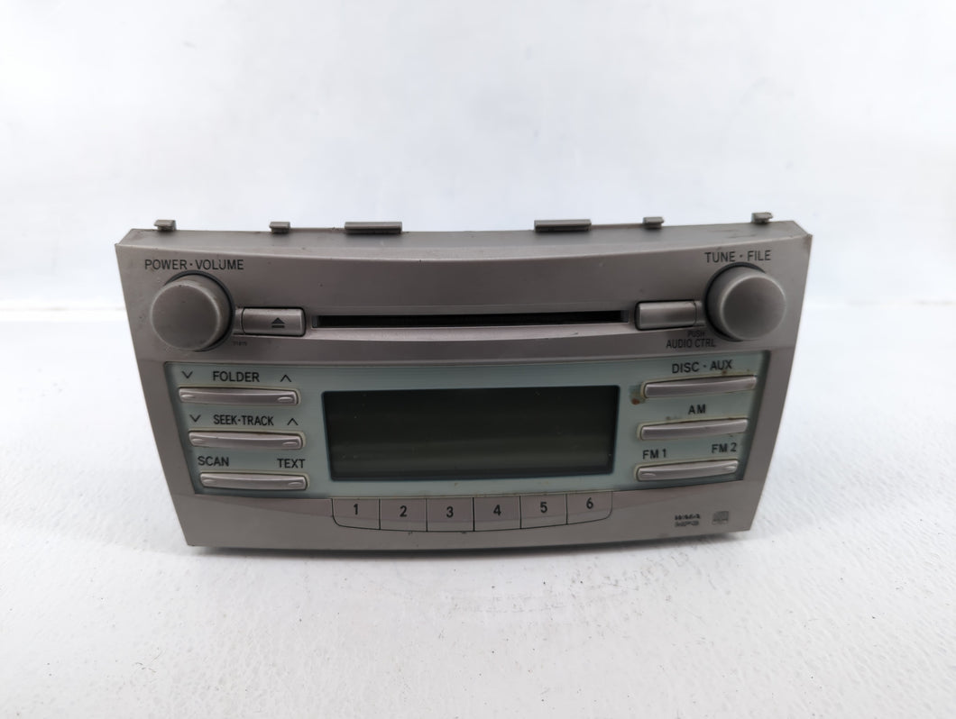 2007-2009 Toyota Camry Radio AM FM Cd Player Receiver Replacement P/N:86120-06180 Fits 2007 2008 2009 OEM Used Auto Parts